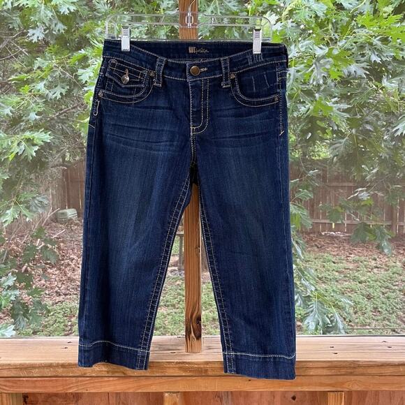 KUT From The Kloth Women's Natalie Cropped Jeans Size 2 - Picture 1 of 10